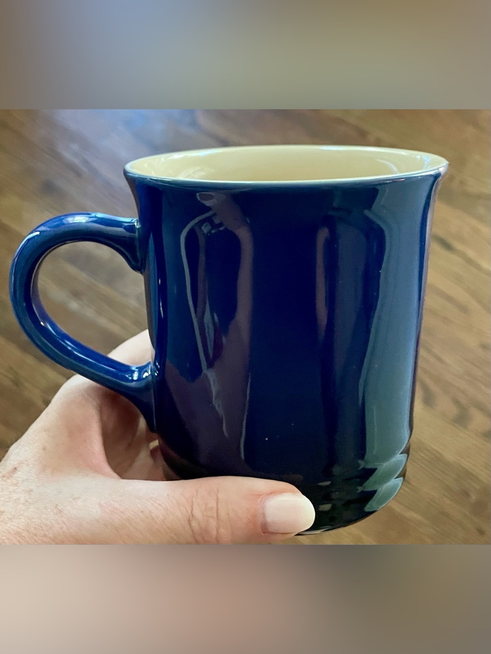 NWT Indigo Le Creuset Blue Stoneware Mug 400ml